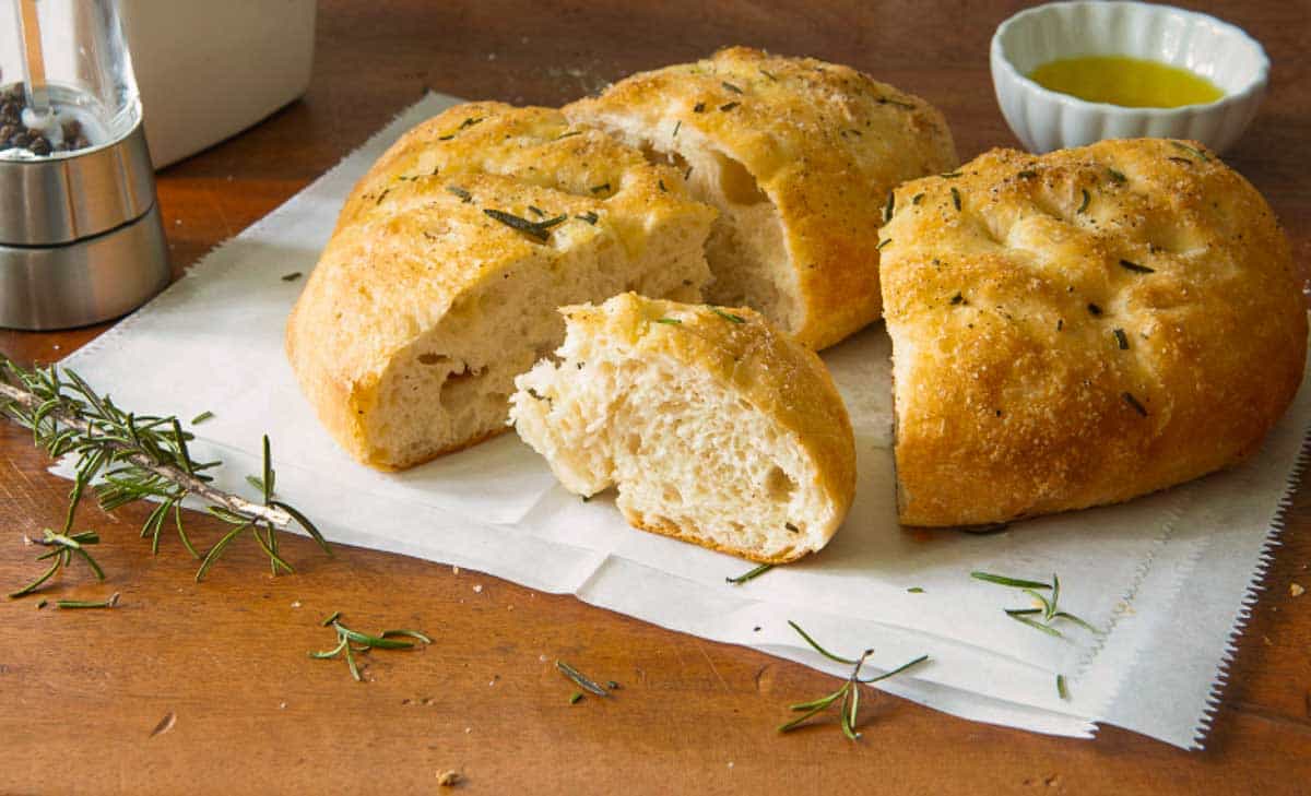 thick focaccia