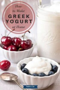 How To Make Homemade Greek Yogurt