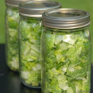 salad in a jar