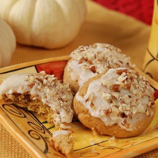 OFT PUMPKIN COOKIES WITH BROWNED BUTTER ICING