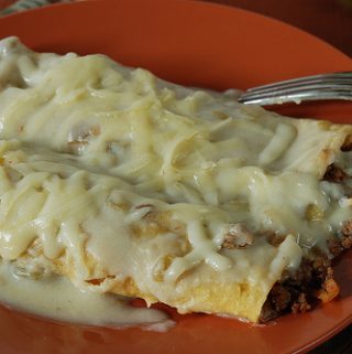 GREEN CHILI ENCHILADAS