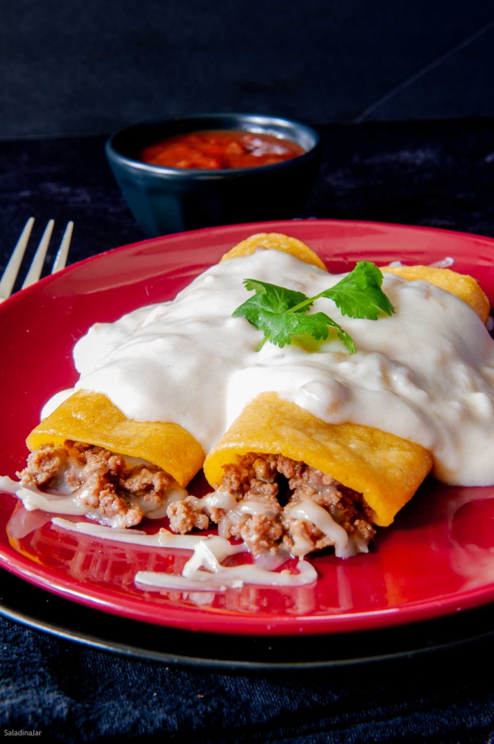 Memorable Green Chile Beef Enchiladas Perfect for a Party