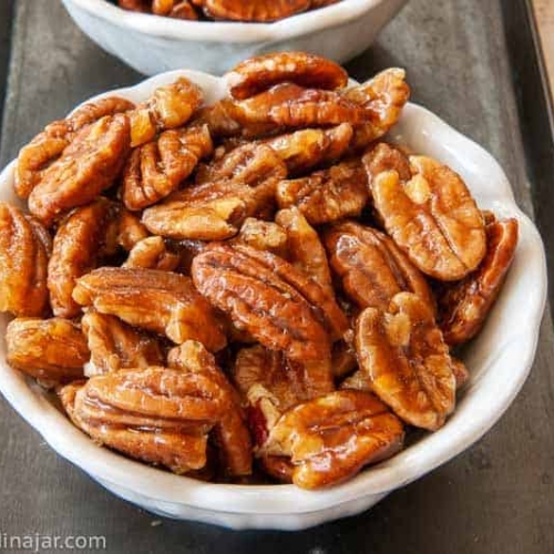 Make Microwave Candied Pecans In 11 Minutes With 2 Ingredients