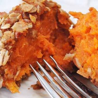 STREUSEL CRUSTED SWEET POTATO BALLS