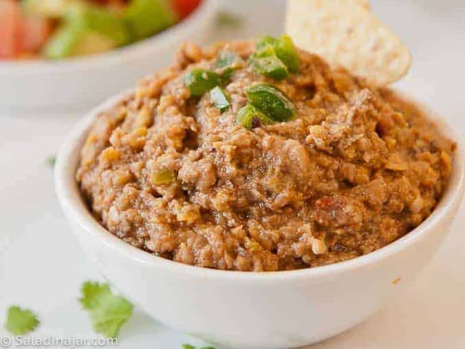 Refried Black-Eyed Peas Dip: Eat this for Good Luck in the New Year