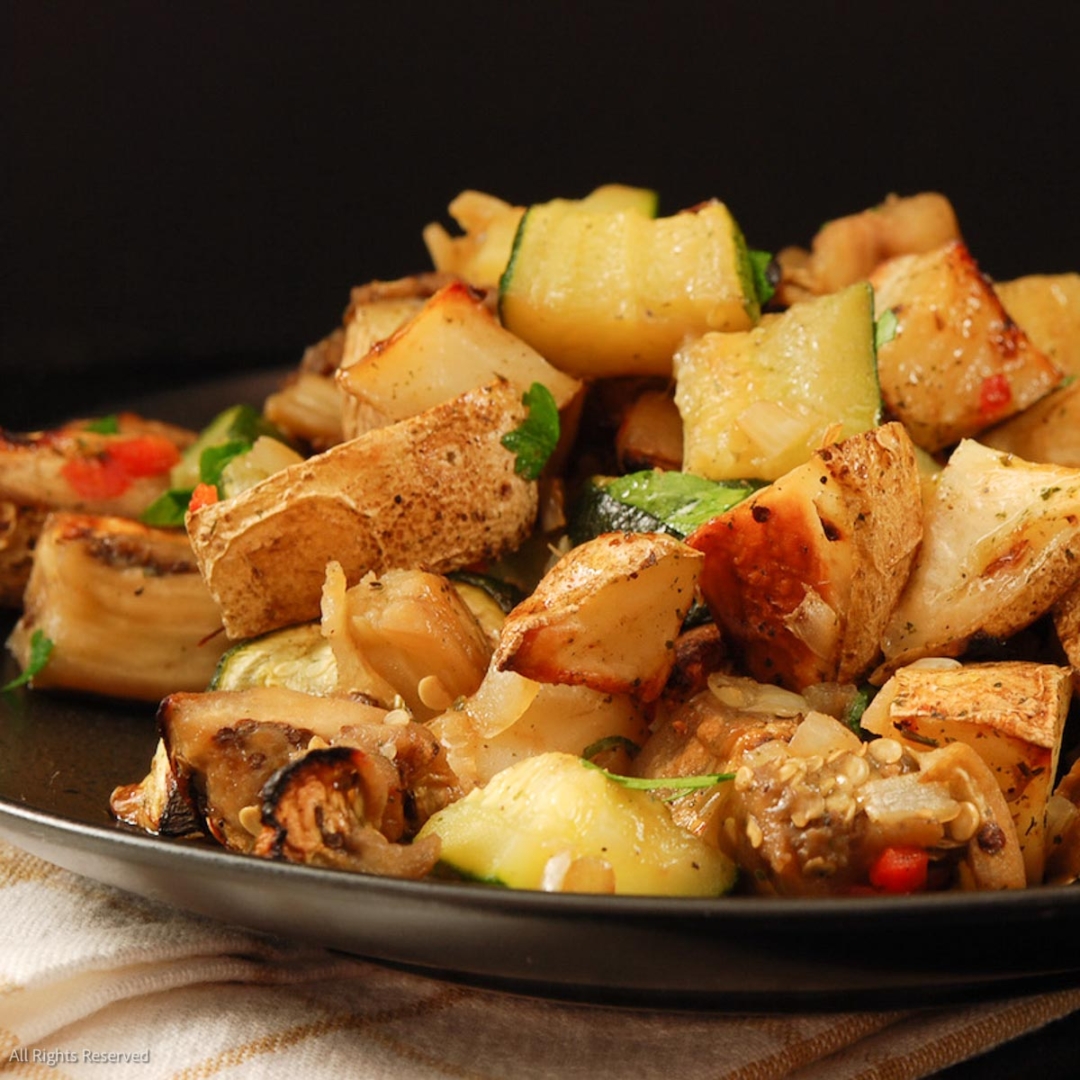 Roasted Eggplant and Potatoes Our Favorite Way To Eat Eggplant