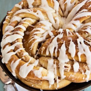 TWISTED CINNAMON-PECAN BREAKFAST YEAST BREAD