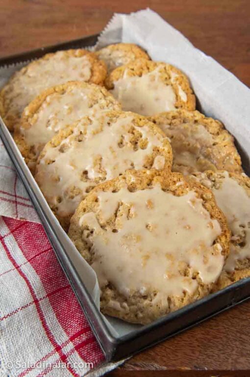 Oatmeal Cookie with Coffee Icing Guaranteed to Win Friends