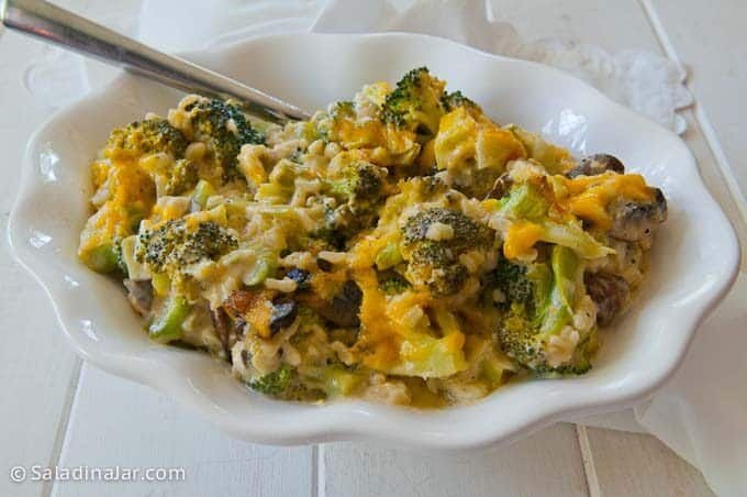 Broccoli and Rice Casserole: Better With No Canned Soup