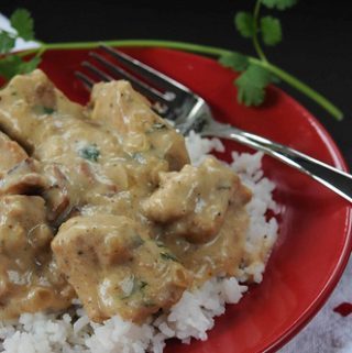SOUR CREAM AND CUMIN PORK
