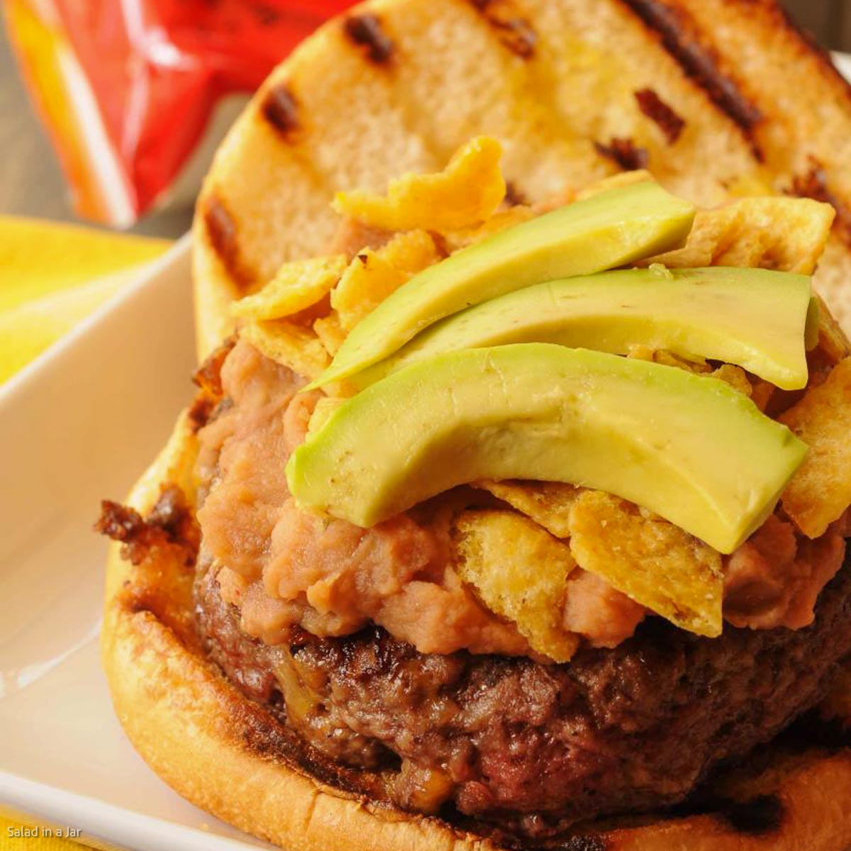 Cheeseburger Salad-in-a-Jar