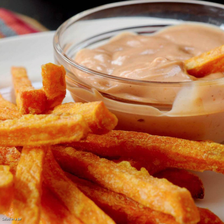 Cajun Dipping Sauce for Sweet Potato Fries:  Ready in No Time