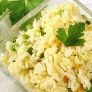 CHEESY RICE PILAF