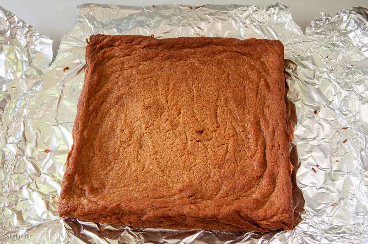 baked peanut butter bars