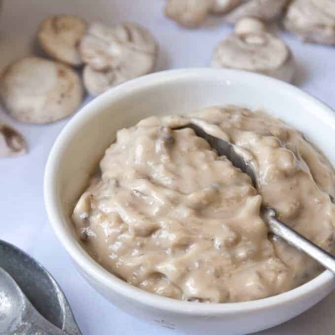 Quick Gluten-Free Condensed Cream of Mushroom Soup Recipe