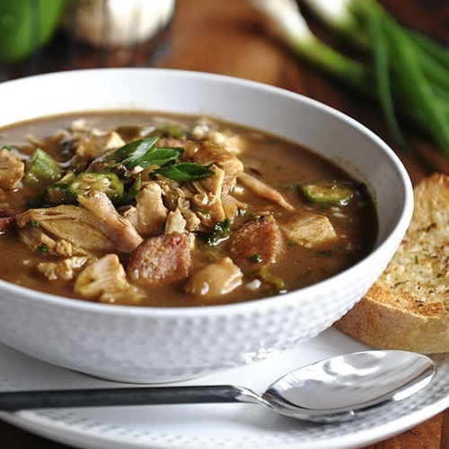 Chicken and Sausage Gumbo – The Cooking Wine-O