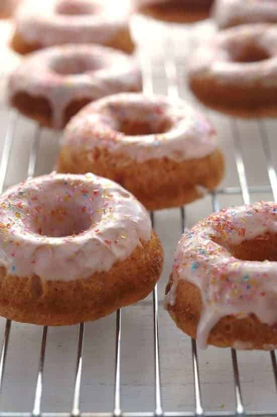 Frosted Strawberry Cake Donuts Recipe: Makes Breakfast a Party