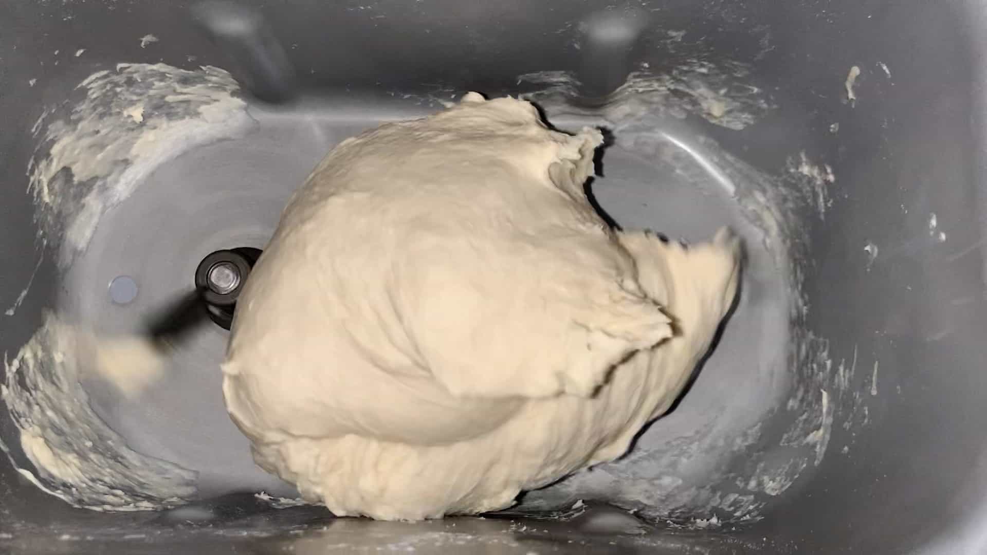how the dough should look after kneading