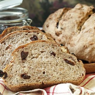 ROSEMARY YEAST BREAD WITH DRIED CHERRIES AND PECANS
