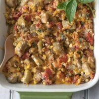 CORN AND EGGPLANT VEGETABLE MEDLEY