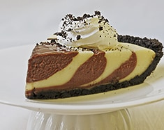 pudding pie with 6-7 layers.