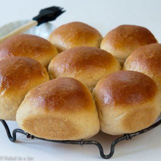 WHITE WHOLE WHEAT DINNER ROLLS