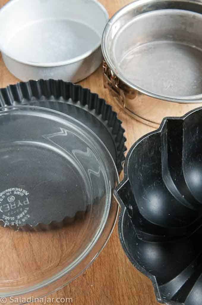 smaller size baking pans for half-recipes