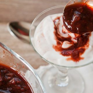 6-Minute Strawberry-Balsamic Sauce