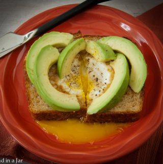 Avocado-Egg Toast