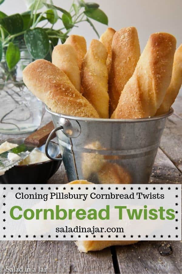 Cloning Pillsbury's Cornbread Twists with Jiffy Cornbread Mix