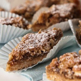 CHEWY COCONUT-PECAN BARS