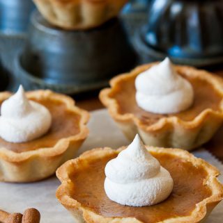 PUMPKIN PIE MINI-TARTS