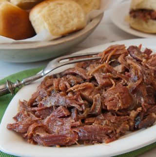SLOW-COOKER PULLED HAM