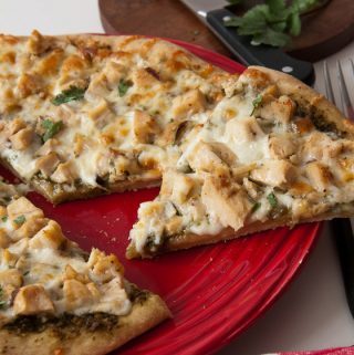 Chicken Pesto Pizza