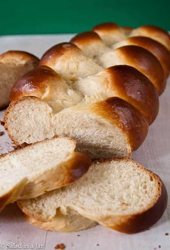 Easy Bread Machine Challah - Peanut Blossom