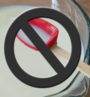 Failed Homemade Yogurt