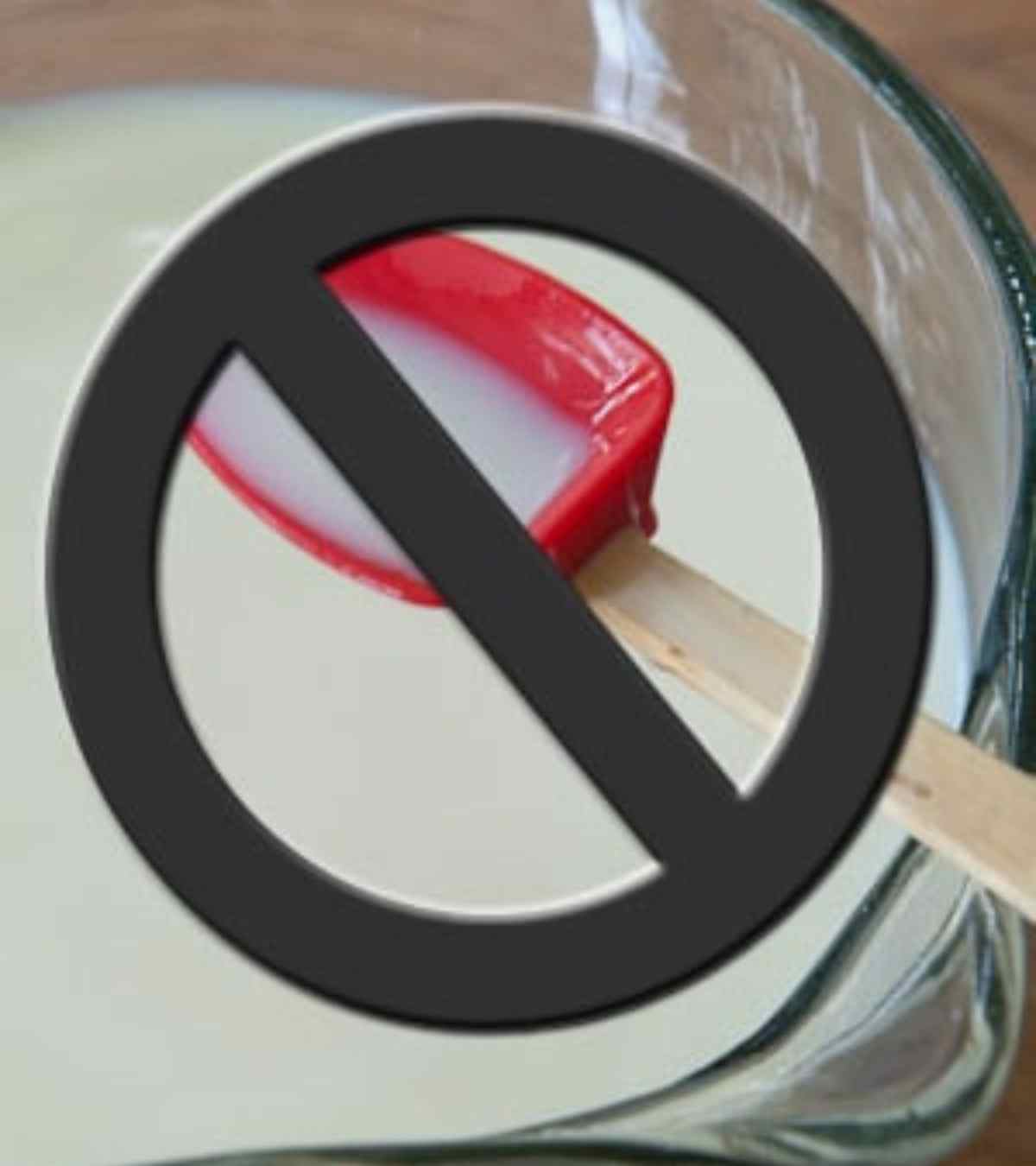 milk that failed to become yogurt.