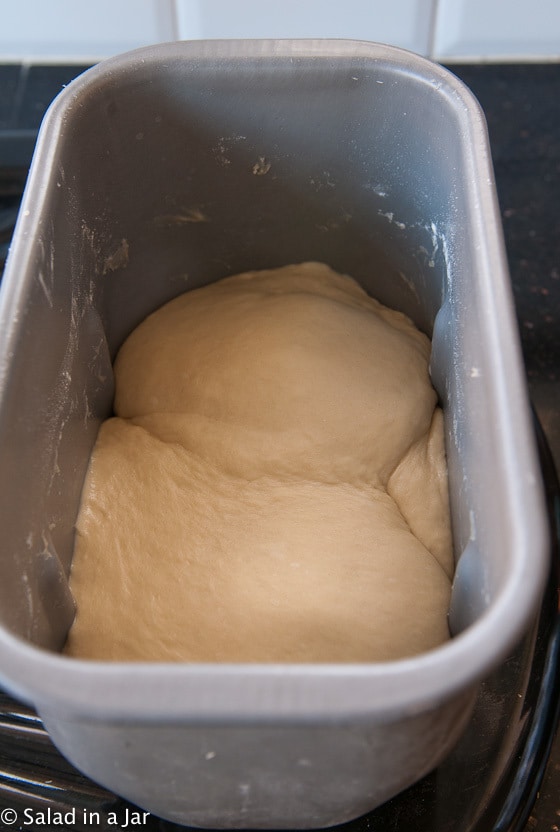 How to Rescue Bread Dough When You Forgot To Add The Yeast-- showing dough without yeast