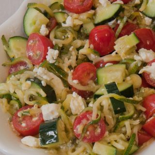 Greek Zoodle Salad