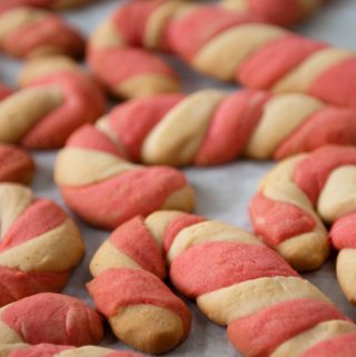 Candy Cane Cookies