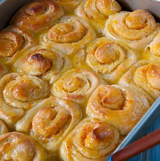 Steakhouse Orange Yeast Rolls
