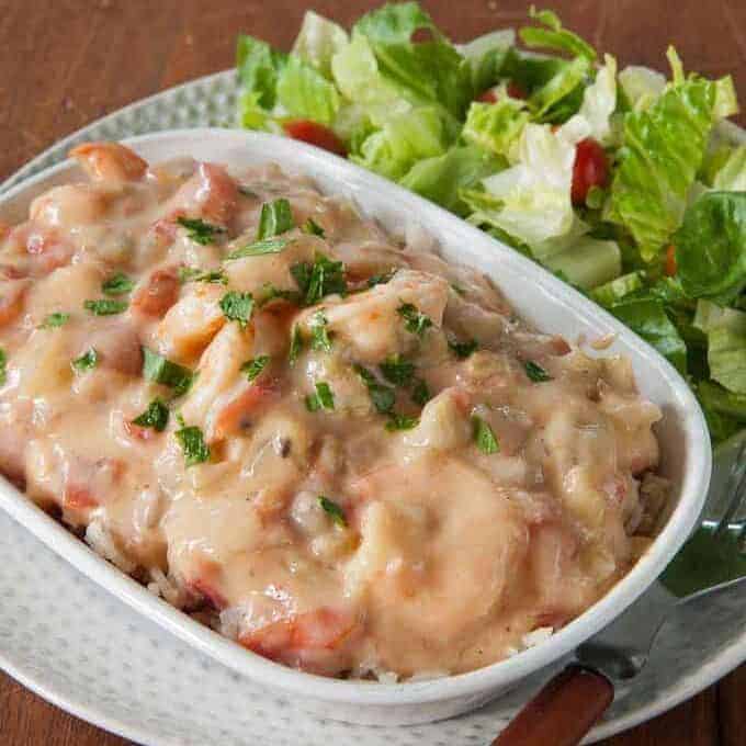 Easy Shrimp Etouffee Recipe with Cream of Mushroom Soup