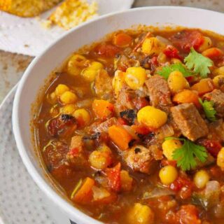 Pork and Hominy Stew, An Instant Pot Recipe