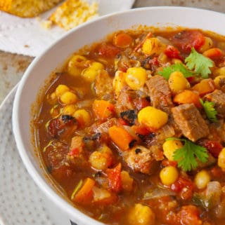 Pork and Hominy Stew, An Instant Pot Recipe
