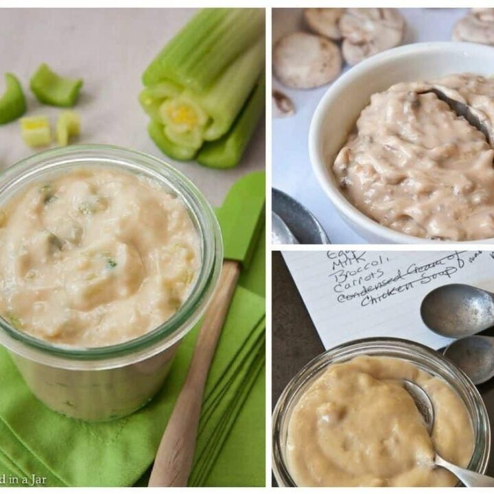 Homemade Condensed Cream Soups--a collection of homemade soups | Gluten-Free