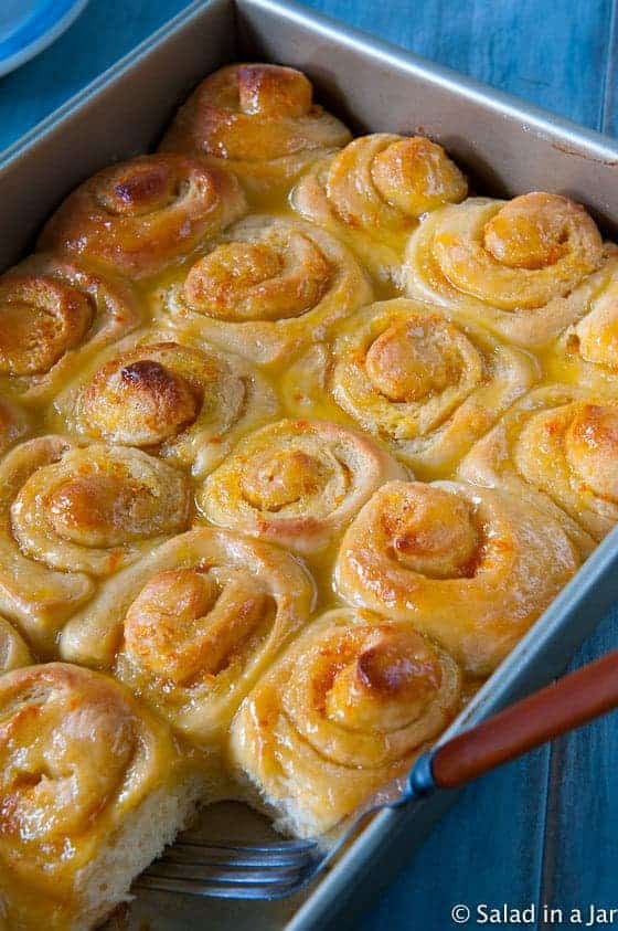 Orange Sweet Rolls Recipe