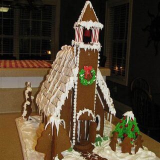 How to Make a Gingerbread Church House