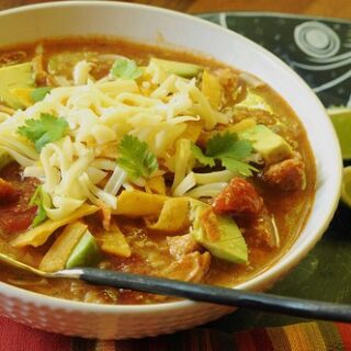 Thick and Hearty Tortilla Soup