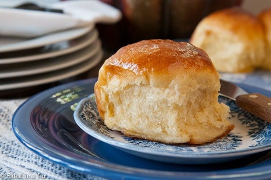 Sweet Potato Rolls Recipe with Honey Butter Glaze