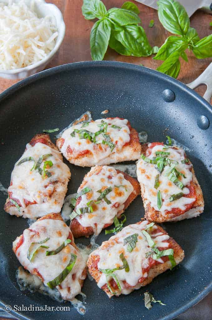 Pizza Fish--in a skillet